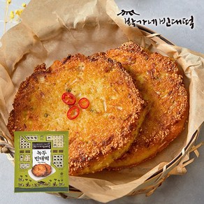 [박가네빈대떡] 녹두 빈대떡 360g x 10팩 (총 3.6Kg), 10개