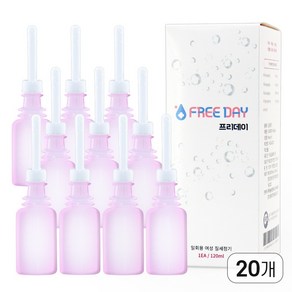 프리데이 (Fee Day) 질세정기 여성청결제, 120ml, 20개