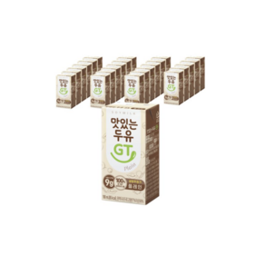 맛있는두유GT 설탕무첨가 플레인, 150ml, 48개