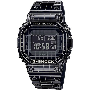 CASIO 카시오 G-SHOCK 지 쇼크 G 쇼크 손목 시계 시계 남성 디지털 전파 태양 Bluetooth 메탈 Grid Tunnel GMW-B5000CS-1 []