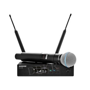 SHURE QLXD4 UHF 다이버시티 콘덴서 무선 마이크 시스템 노래방 무대 공연용 가