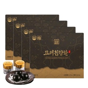[한국삼] 고려침향환 3.75g 30환 4박스, 1.125kg, 4개