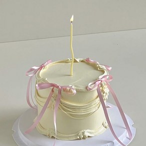 기억의소품 웨이브초 생일초 케이크초, 6g, 3세트, 무향, 파스텔, 6개입