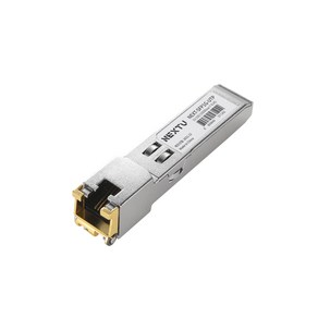 넥스트유 SFP타입 RJ45 전송 Coppe SFP 모듈, 1개