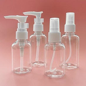 50ml 75ml 공병 스프레이 샴푸 용기 여행용 샴푸통, 50ml_리필통세트, 1개