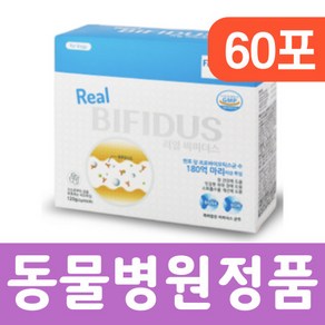 에스틴 리얼비피더스 독 60포 장/소취영양제, 60회분, 장건강/유산균, 1개