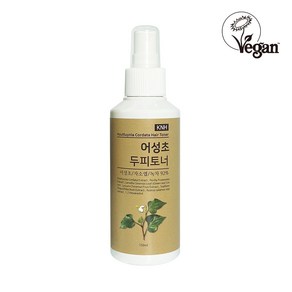 knh 2+1어성초 헤어 스프레이 토너 150ml 두피스케일링 앰플 쿨링 토닉 머리각질, 3개