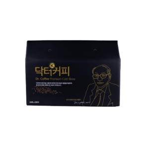 프리미엄 닥터케이 콜드브루 원액 파우치 30ml 50포 1box 스틱 더치커피, 1개, 50개입