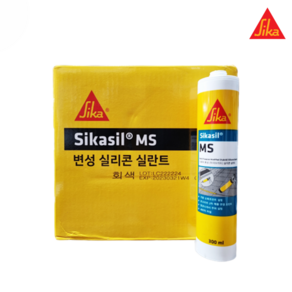 씨카 Sika 변성실리콘 MS 우레탄 300ml 박스 (25개), 회색, 25개