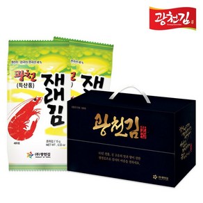 [광천김] 광천 재래김 새우 식탁김 선물세트 15g X 30봉