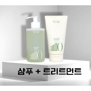 [베스트] 아닐로 패츌리가든 데미지 리페어 샴푸 300ml + 트리트먼트 100ml 손상 모발 저자극 민감성 건 두피 클렌징 컨디셔닝 샴푸 영양 두피케어 완화 샴푸, 1개