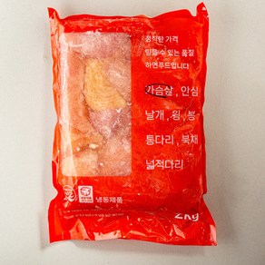 국내산 냉동 닭가슴살 2kg, 1개