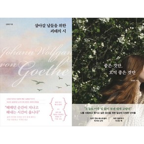 [하나북 세트] 살아갈 날들을 위한 괴테의 시＋우리는 모두 죽는다는 것을 기억하라