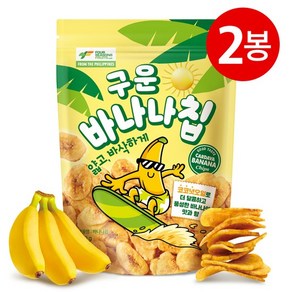 [하루견과] 구운바나나칩 450gx2봉, 450g, 2개