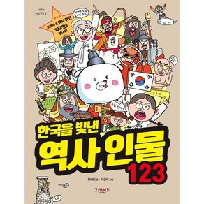 한국을 빛낸 역사 인물 123, 그레이트북스(단행)