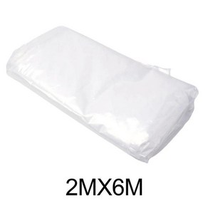 온실 비닐하우스 미니 지붕 시트 정원 커버 필름 마당 자외선 방지 0.04mm 2m x 6m 10m 방한 PE PVC 식물 보호, 2Mx10M