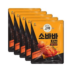 고메 소바바치킨양념순살375G 5봉, 5개, 375g