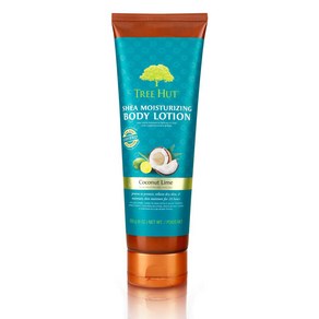 트리헛 시어 모이스쳐라이징 바디 로션 255g 코코넛 라임 Tee Hut Shea Moistuizing Body Lotion Coconut Lime 9oz, 1개