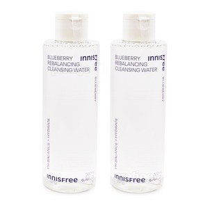 이니스프리 블루베리 클렌징워터 200ml+200ml, 2개, 200ml