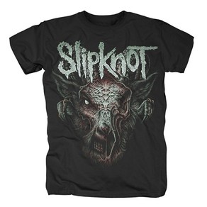 ROCKPANDA Slipknot Infected Goat 반팔티