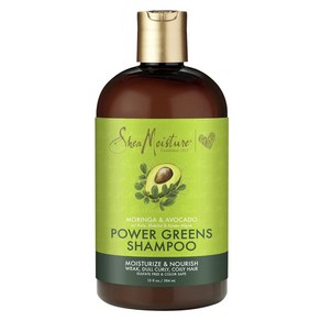 시어모이스처 Moinga & Avocado Powe Geens Shampoo, 1개, 384ml