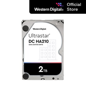 공식유통사 WD ULTRASTAR 2TB 울트라스타 DC HA210 HUS722T2TALA604 5년보증 SATA, 상세페이지 참조