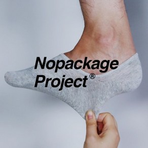 Nopackage Project 안벗겨지는 두꺼운 페이크삭스