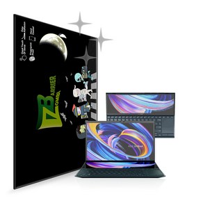 ASUS 젠북듀오2세대 14UX482E 올레포빅액정+스크린패드, 1개