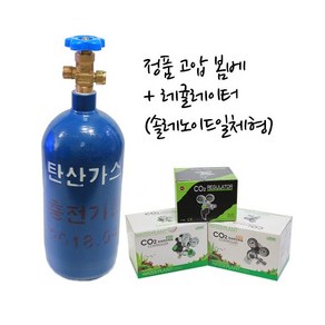 정품 Co2 고압봄베 [2kg3.4L] + 레귤레이터 [옵션선택]