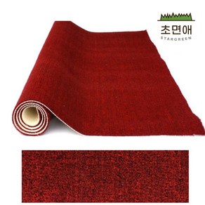 초면애 현관롤매트 먼지털이 수분제거 FL폼카페트 120X500, 레드, 1개
