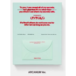 [Enhypen] 엔하이픈 2집 언톨드 포토북 일반반 2nd album untold [민트 acanum ]