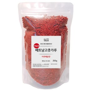 50년전통대현상회 베트남 고추가루 (아주매운맛양념용) 방앗간직배송, 200g, 1개