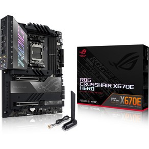 ASUS Republic of Games Cosshai X670E HERO ATX 마더보드