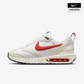 [국내매장판] 나이키 여성 런닝화 운동화 AIRMAX 에어맥스 던 화이트/레드