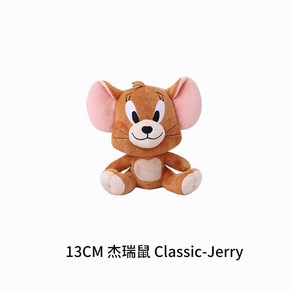 고양이 귀여운 선물 영화 마우스 동물 피규어 인형 톰과 봉제 제리, 13cm Classic-Jey, 1개