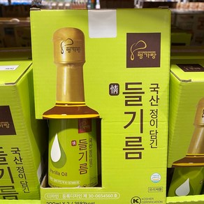 명가랑 국내산 들기름 200ml x 2개 ths*66013Ji, 1개