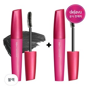 [1+1] 데자뷰 래쉬넉아웃 볼륨 마스카라, 다이너마이트 블랙+다이너마이트 블랙, 1개