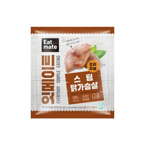 [랭킹닭컴] 잇메이트 닭가슴살 스팀 오리지널, 100g, 15개, 100g