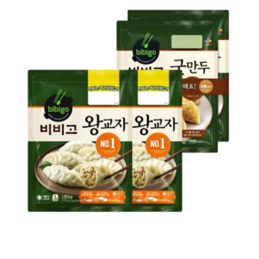 비비고 왕교자 1.05kg x 2개+신비비고 군만두 450g x 2개, 4개, 450ml