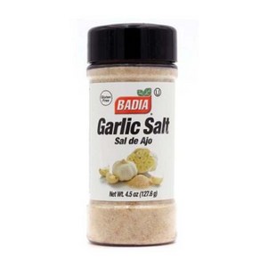 Badia Galic Salt 4.5 oz 바디아 마늘 소금 4.5온스, 127g, 1개