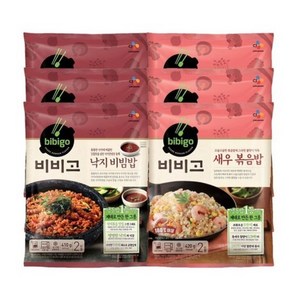 [JEJ] 비비고 새우볶음밥420gx3개+낙지비빔밥2인x3개 1SET, 420g, 1개