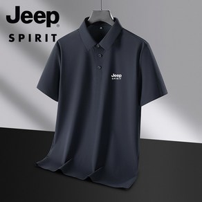 JEEP SPIRIT 남자 캐쥬얼 카라 티셔츠 남성 여름 반팔 패션 JP-6651