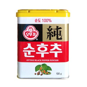 오뚜기 순후추(캔)100g오뚜기, 1개, 벨딘 쿠팡 본상품선택, 100g