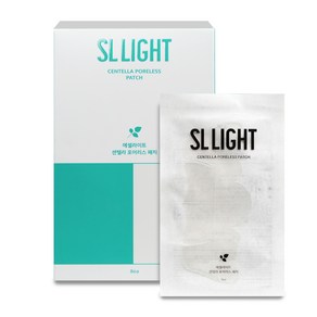 [모공쫀쫀템]+에셀라이트 센텔라 포어리스 패치 SL LIGHT 나비존 전용 모공패치 집중 타이트닝 모공수축 피지컨트롤 피부진정