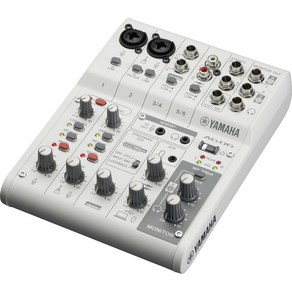 YAMAHA 야마하 AG06MK2 W 오디오 인터페이스 화이트