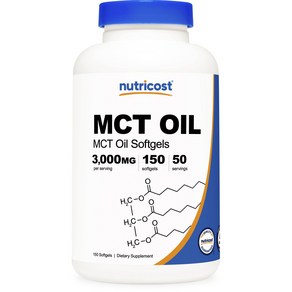 뉴트리코스트 MCT 오일 3000mg 소프트젤