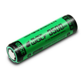 블랙울프 18650 B3 LG셀 충전 배터리 3500mAh, 2개입, 1개