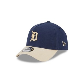 [해외] 1115462 뉴에라 모자 MLB [디트로이트 타이거스] Moleskin Cown Navy 9FORTY A-Fame Hat