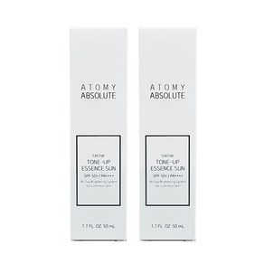 애터미 앱솔루트 스노우 톤업 에센스 선 50ml X 2개