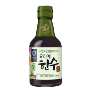 청정원 요리에 한수 깔끔한맛, 275ml, 1개